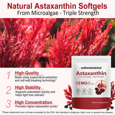 Triple Strength Astaxanthin | 30 Softgels