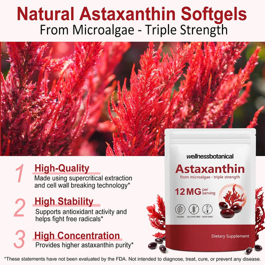Triple Strength Astaxanthin | 30 Softgels
